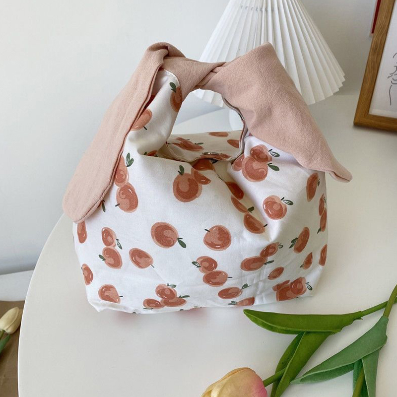 1 個ランチバッグ綿弁当バッグピクニックトートかわいいエコ小 - Food Storage Not Plastic のレビューと価格