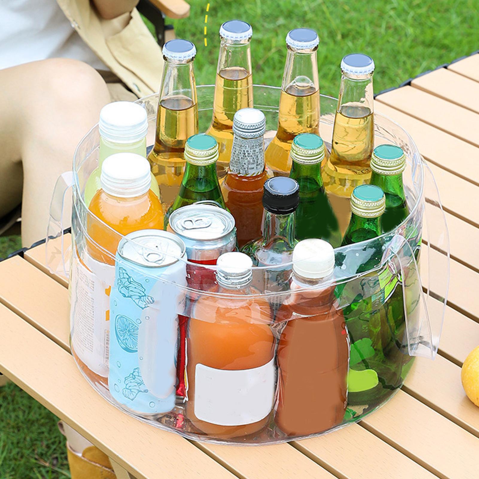 クリアフルーツバスケット食品保存容器、旅行用洗面器、出張用洗 - Food Storage Not Plastic のレビューと価格