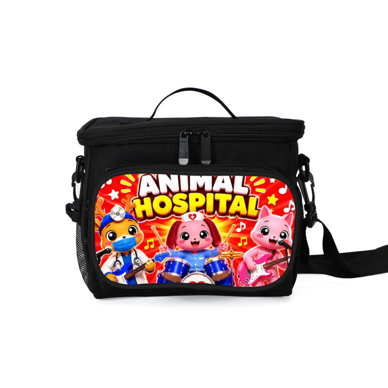 断熱ランチバッグクーラートート動物病院漫画ランチボックス子供 - Food Storage Warmer のレビューと価格