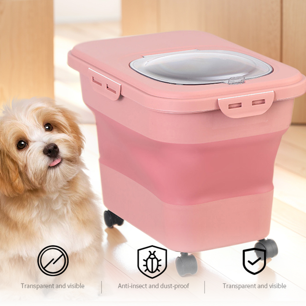 折りたたみ式ドライキャットフードボックス 20-30LB 折 - Food Storage Containers B&M のレビューと価格