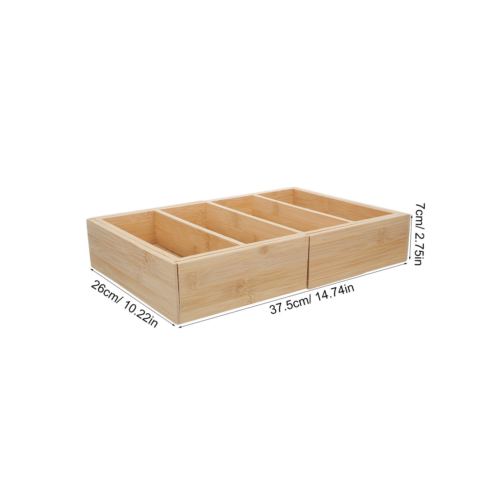 竹製拡張式棚オーガナイザー、調整可能なキャビネット仕切りボッ - Food Storage Kitchen Cabinet のレビューと価格