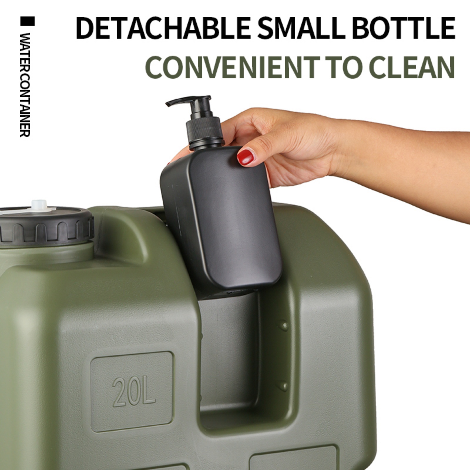 20L キャンプ用ウォーターコンテナ（スパウト付き）＆ハンド - Food Storage Emergency のレビューと価格