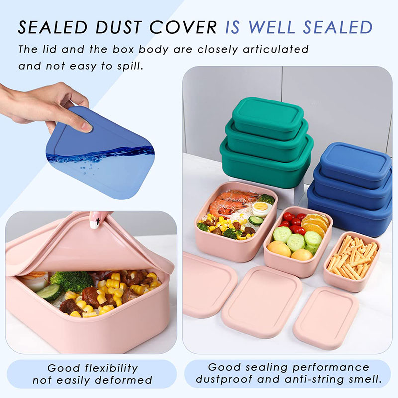 漏れ防止弁当箱 再利用可能 BPAフリー 食事準備容器 食品 - Food Storage Containers B&M のレビューと価格