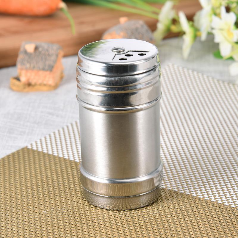 ステンレス鋼調味料瓶塩シュガーシェーカー回転カバー付き調味料 - Herb Keeper Container のレビューと価格