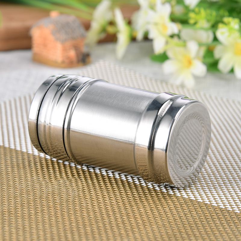 ステンレス鋼調味料瓶塩シュガーシェーカー回転カバー付き調味料 - Herb Keeper Container のレビューと価格