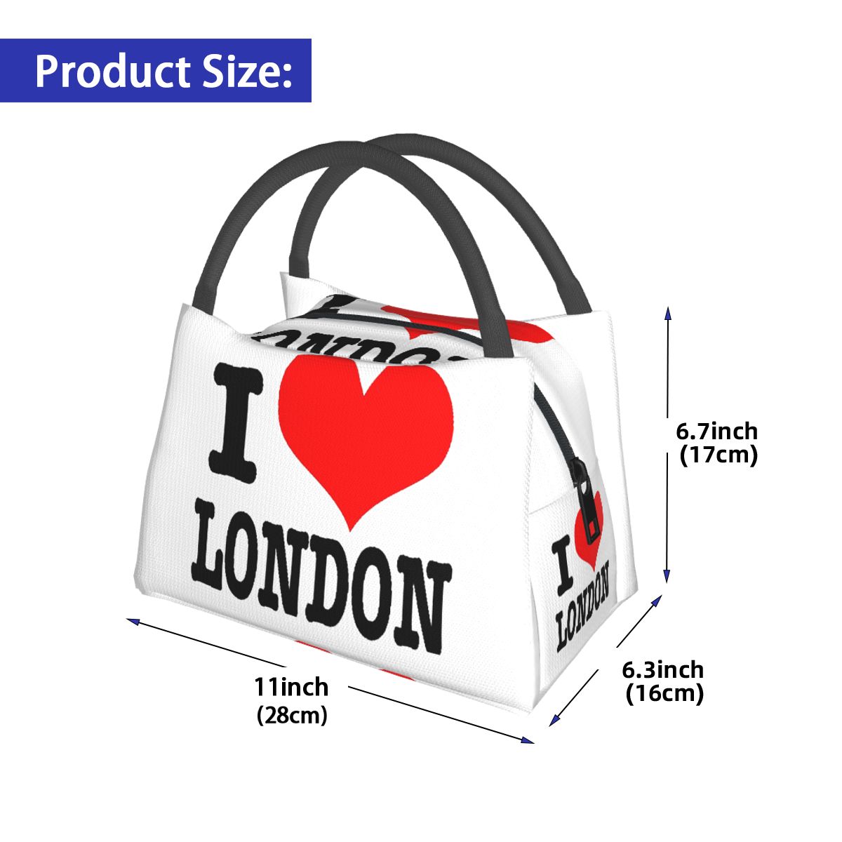 ロンドン英国イングランド断熱ランチバッグ学校ピクニック用収納 - Food Storage Uk のレビューと価格
