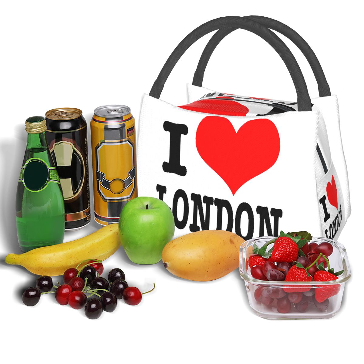 ロンドン英国イングランド断熱ランチバッグ学校ピクニック用収納 - Food Storage Uk のレビューと価格