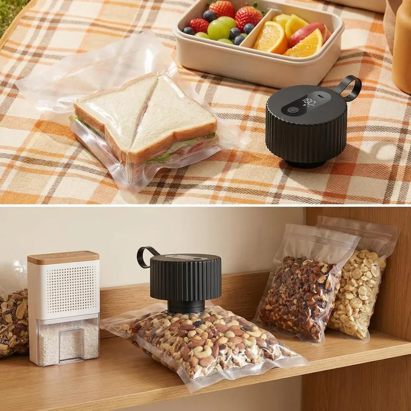 電動メイソンジャー真空シーリングマシンキット 3-in-1  - Food Storage Jars のレビューと価格