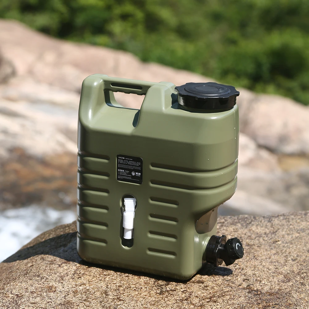 3.2ガロン/12L キャンプ用ウォーターコンテナ ポータブ - Food Storage Emergency のレビューと価格