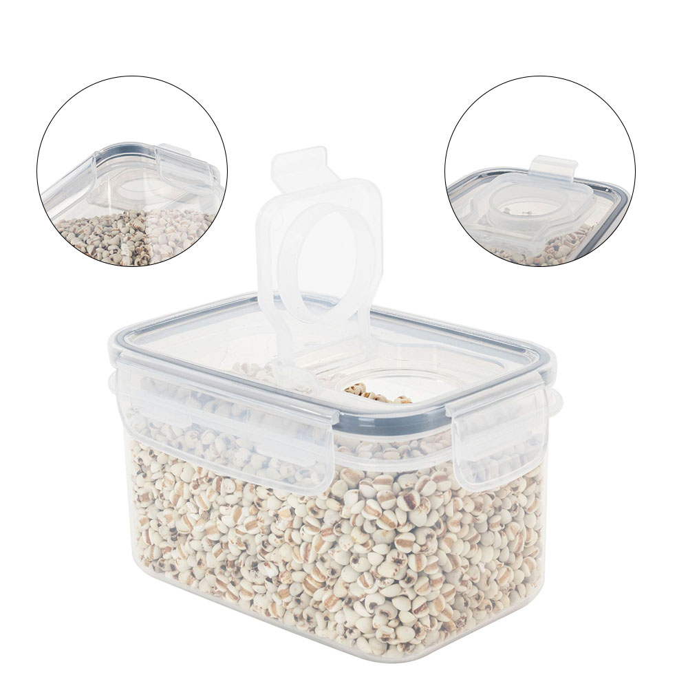 密封されたプラスチック食品収納ボックスシリアルキャンディ乾燥 - Airtight Cereal Jar のレビューと価格
