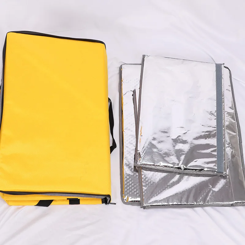 80L ポータブル大型ピザ配達用保温バッグ 再利用可能 厚手 - Food Storage Reusable Bags のレビューと価格